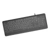 Tastatur Multimedia USB CYRILL/Schwarz KB-UML-04-CYRL Gembird