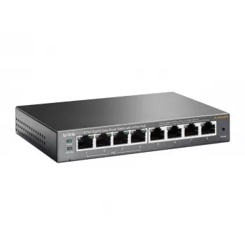 TP-Link 8-Port Gigabit Easy Smart Switch mit 4-Port PoE, Managed, L2, Gigabit Ethernet (10/100/1000), Power over Ethernet (PoE)