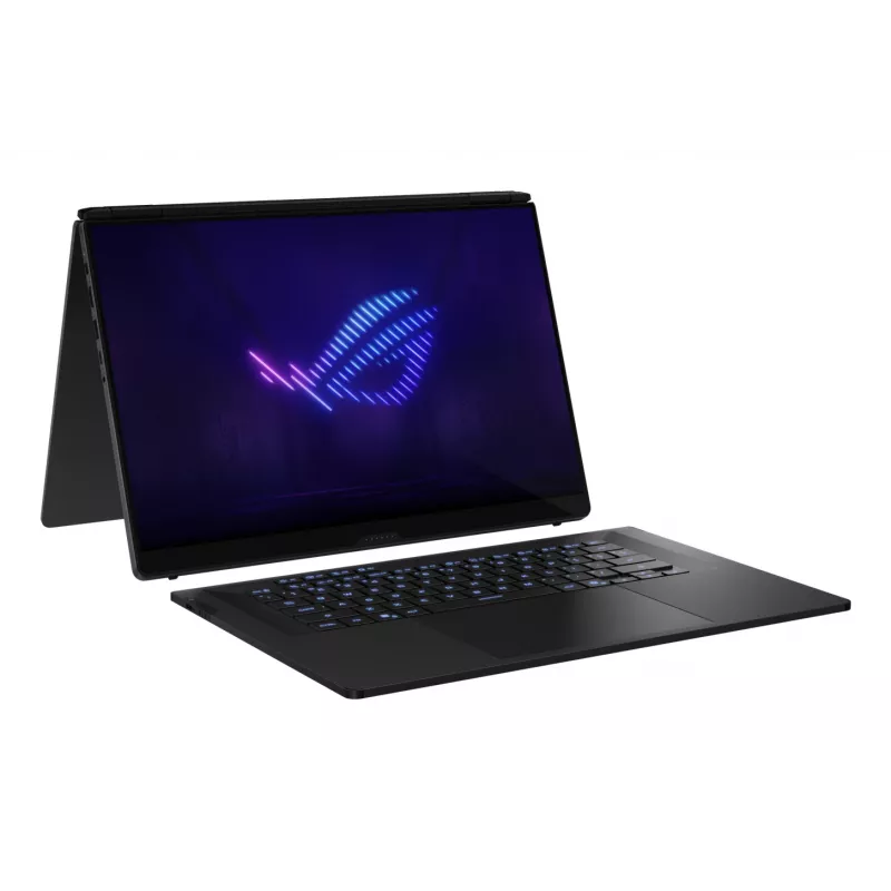 ASUS ROG Zephyrus Duo GX651AX-SR005X Intel Core Ultra 9 386H Hybrid (2-in-1) 40,6 cm (16 Zoll) Touchscreen WQXGA+ 64 GB LPDDR5x-SDRAM 2 TB SSD NVIDIA GeForce RTX 5090 Wi-Fi 7 (802.11be) Windows 11 Pro Grau