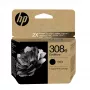 HP 308e EvoMore Schwarz Original Tintenpatrone, Standard-Reichweite, Schwarz, Pigmenttinte, 1 St., 320 Seiten, Einzelpackung