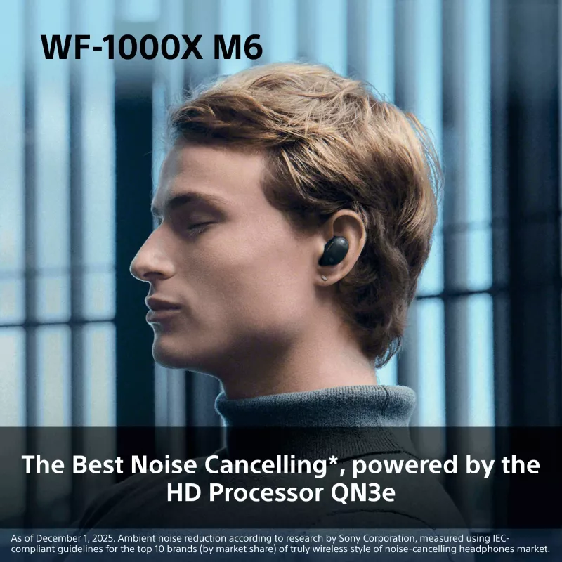 Sony WF1000XM6S.CE7 Headset Kabellos In-Ear Anrufe/Musik Bluetooth Silber