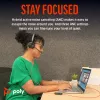 HP Poly Schwarzwire 8225 Stereo USB-C Headset +USB-C/A Adapter