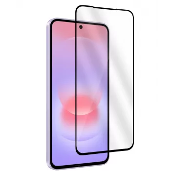 eSTUFF Samsung Galaxy A37 Full Abdeckung Displayschutzglas. Titan Shield klarer Displayschutz 1 Stück