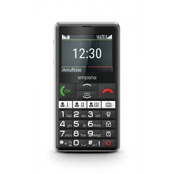 Emporia emporiaPURE-LTE 5.87 cm (2.31 Zoll) 107 g Schwarz Seniorenhandy