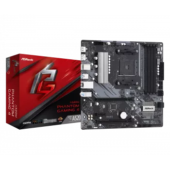 ASRock A520M PHANTOM GAMING 4