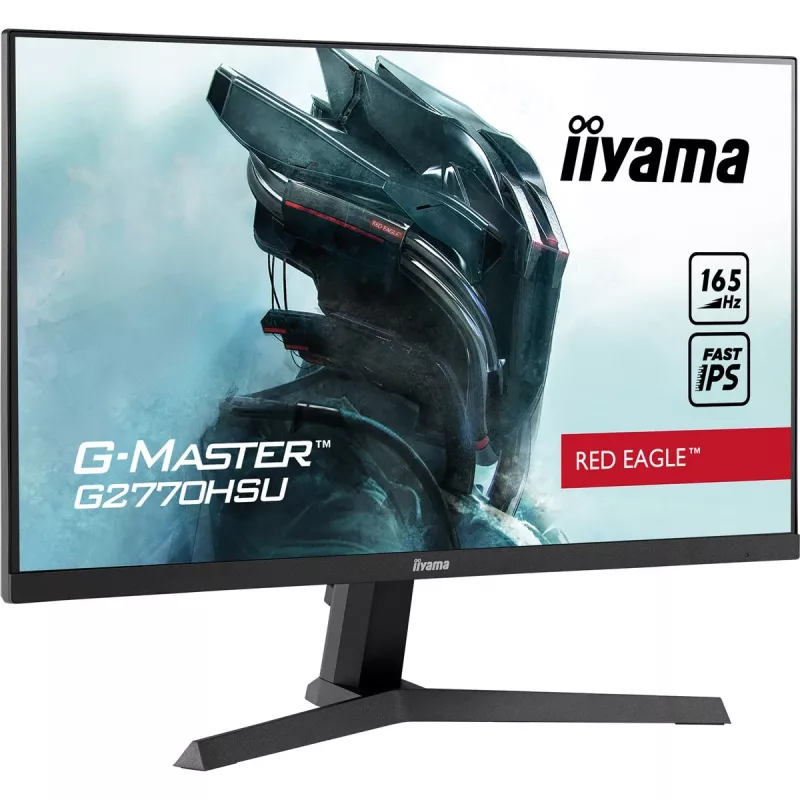 LCD-Monitor | IIYAMA | G2770HSU-B1 | 27 | Gaming | IPS-Panel | 1920x1080 | 16:9 | Matt | 0,8 ms | Lautsprecher | Neigbar | Farbe Schwarz | G2770HSU-B1