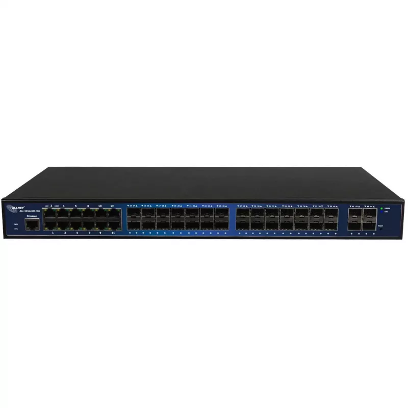 ALLNET Switch managed 44 Port Gigabit 12x LAN 28x SFP 4x SFP+ - - 1 - - 1 - - 1 - Switch - Kupferkabel