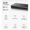 Mercusys MS110CP Netzwerk-Switch mit PoE-Unterstützung Schwarz