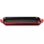 Le Creuset große Grillplatte 47x25x32 Kirsche