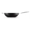 Le Creuset Toughened Non-Stick Wok 30 cm schwarz/silber
