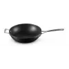 Le Creuset Toughened Non-Stick Wok 30 cm schwarz/silber
