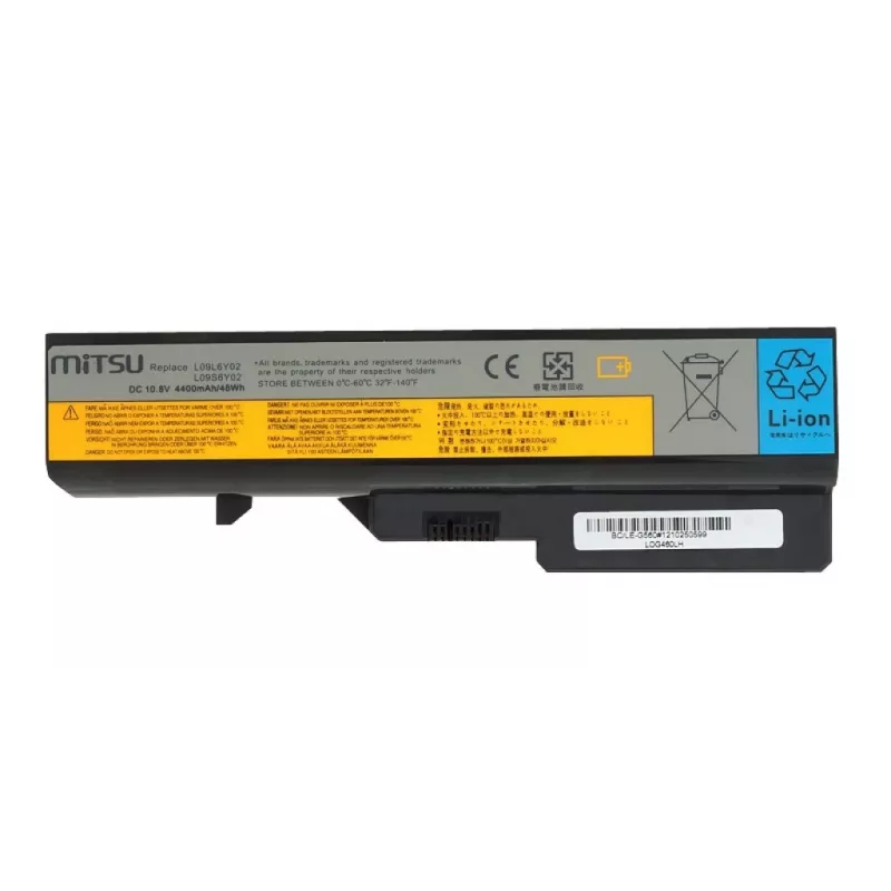Akku für Lenovo IdeaPad G460, G560 4400 mAh (48 Wh) 10,8 - 11,1 Volt