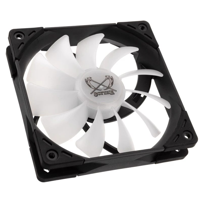 Kaze Flex 120 ARGB PWM 120x120x27 schwarz transparent 1800 rpm