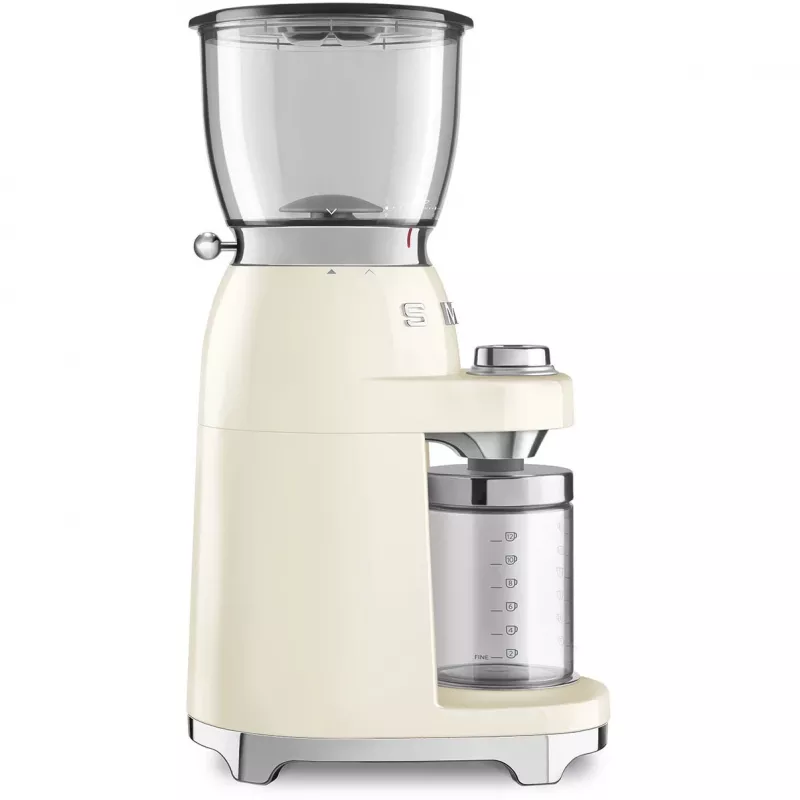 Smeg CGF11CREU Kaffeemühle 50s Style Creme