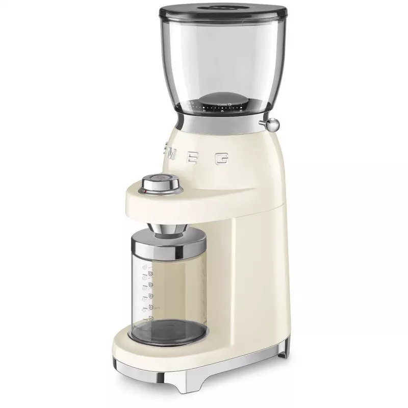 Smeg CGF11CREU Kaffeemühle 50s Style Creme