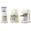 Smeg CGF11CREU Kaffeemühle 50s Style Creme