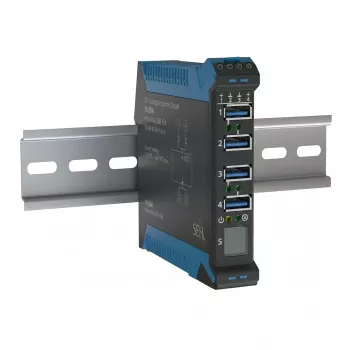 SEH IH-304 USB-Hub3.0 DIN Rail 4xUSB3.0 - Hub (M07250)