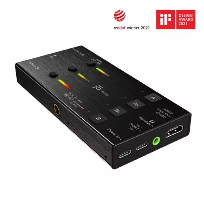 j5create JVA06-N - Videoaufnahmeadapter - USB-C 3.0