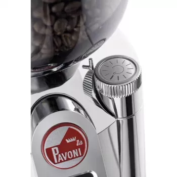 Kaffeemühle La Pavoni Cilindro Silber
