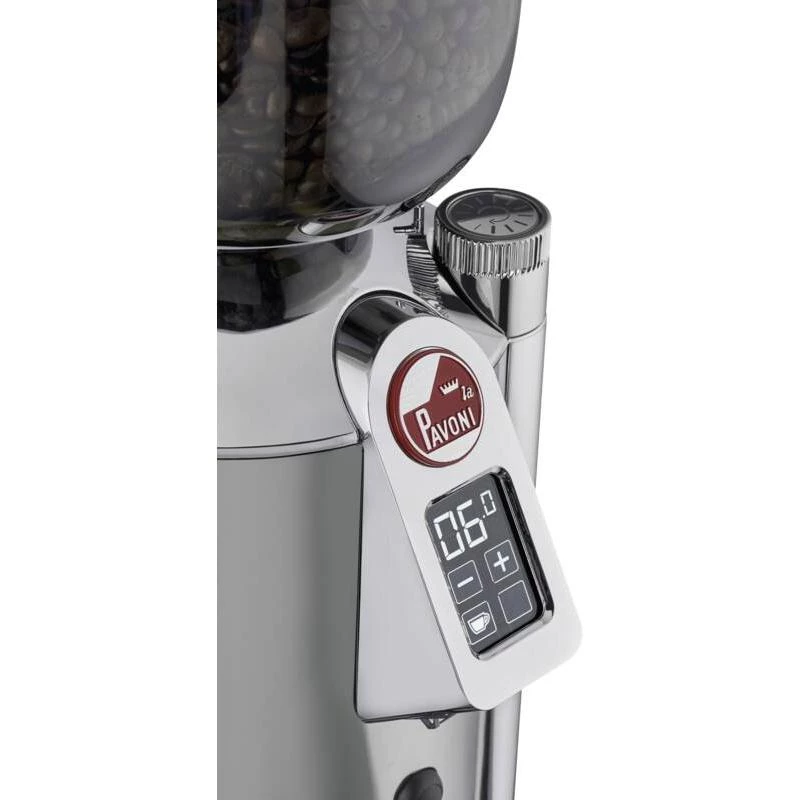 Kaffeemühle La Pavoni Cilindro Silber