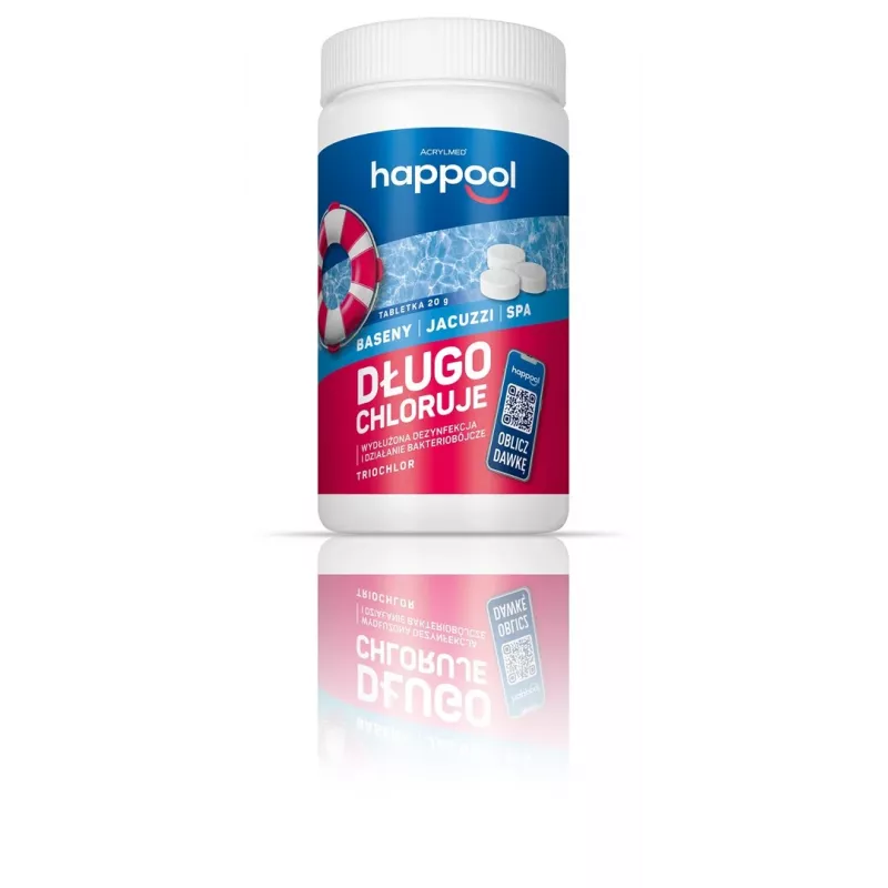 Acrylmed TRIOCHLOR Langzeit-Chlortabletten für Pools 1 kg