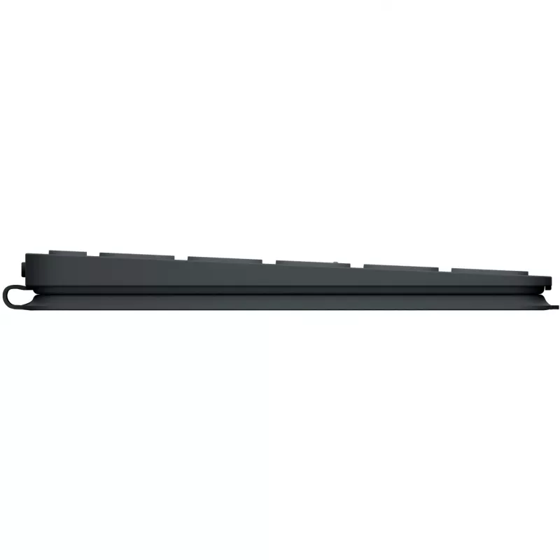 Logitech Keys-To-Go 2 für iPad – Tastatur – integrierte Abdeckung – Kabellos – Bluetooth LE – QWERTZ – Schweizer Layout – Graphite (920-013008)