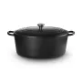 Le Creuset Signature 13,9 L Oval Schwarz