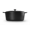Le Creuset Signature 13,9 L Oval Schwarz