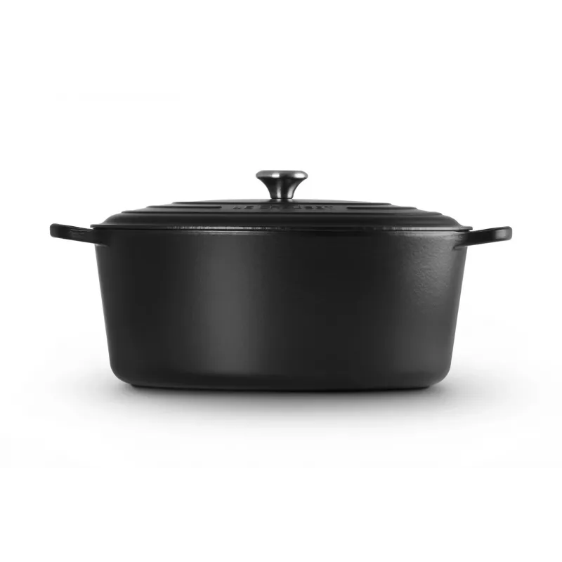 Le Creuset Signature 13,9 L Oval Schwarz