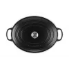 Le Creuset Signature 13,9 L Oval Schwarz
