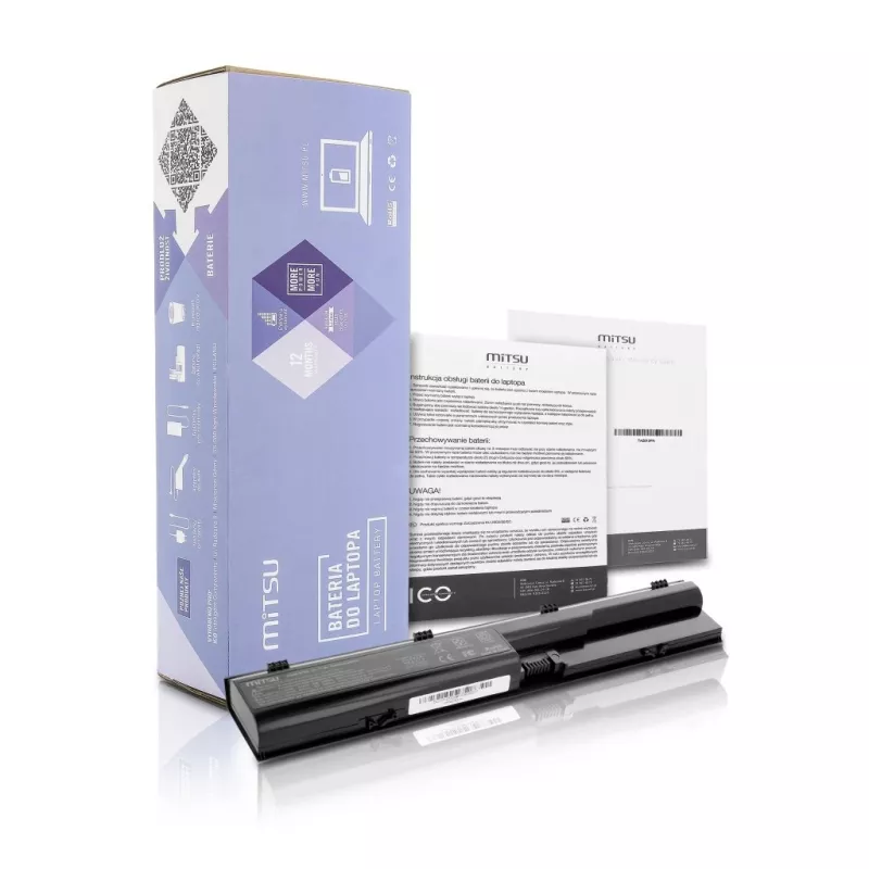 Akku für HP ProBook 4330s, 4530s 4400 mAh (48 Wh) 10,8 - 11,1 Volt