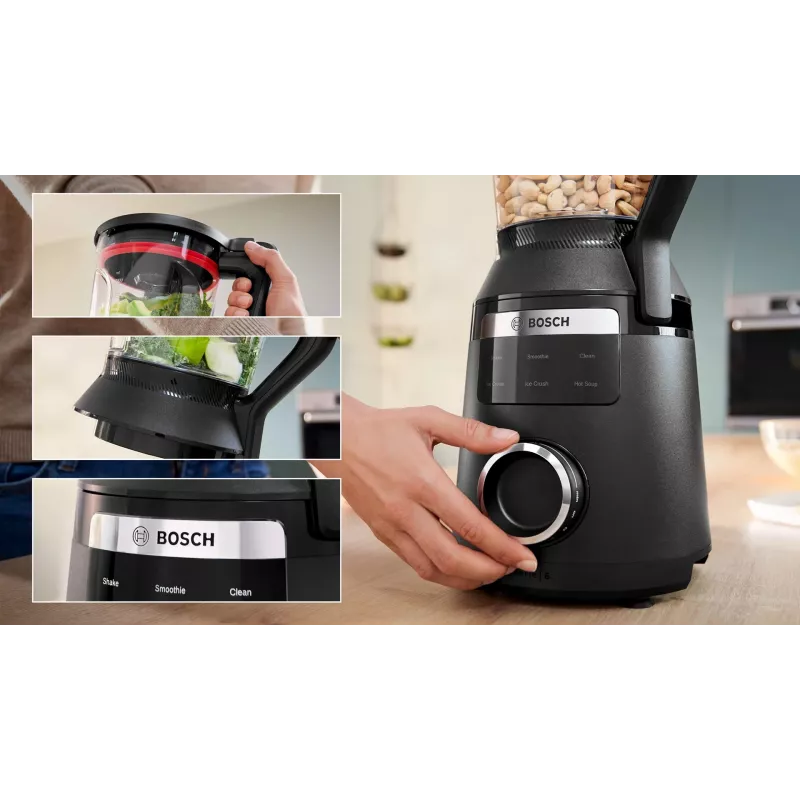 Bosch Serie 6 MMB6652B Mixer 2 L Standmixer 1800 W Schwarz