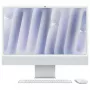 iMac Z1E2 59,62 cm 23,5 Zoll Standardglas M4 8C CPU/8C GPU/16C N.E. 24 GB 256 GB SSD Gbit-Eth MM NumKey TID DE Silber