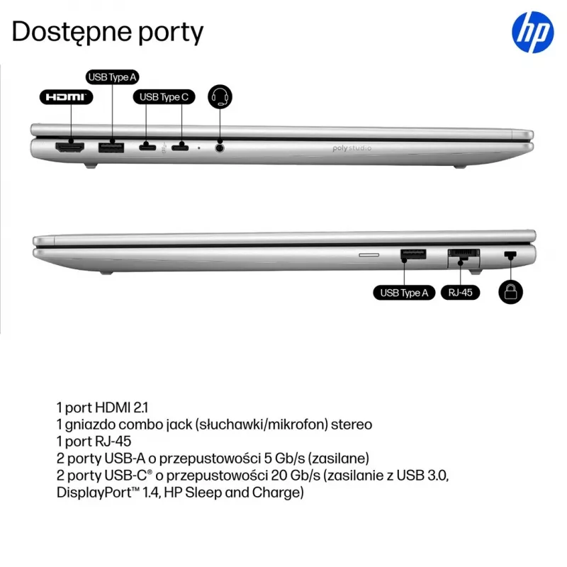 HP ProBook 4 G1i 16 Intel Core Ultra 7 255U 16 Zoll 16 GB DDR5 512 GB M.2 PCIe UMA W11P 3YW