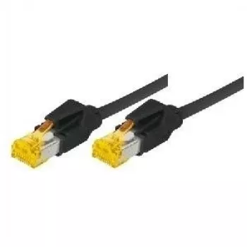 Tecline 72202S Ethernet-Patchkabel Schwarz
