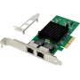 MicroConnect Netzwerkkarte PCIe x1 Intel 82576 Dual-RJ45 (MC-PCIEX4-82576-D)