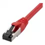 Synergy21 Patchkabel RJ45, CAT8.1 2000MHz, 2m, Rot, S-STP(S/FTP), TPE/LSZH(SuperFlex), AWG26,