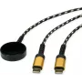 Roline 11.02.8342 USB-Kabel Schwarz