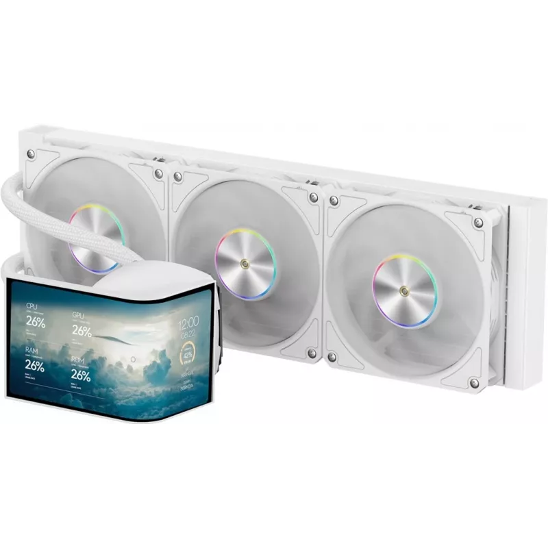 Flüssigkühlung Krux HydroArc 360 White (KRXE011)