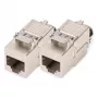Digitus Cat.8.I Keystone Modul geschirmt, werkzeuglos, Staubschutzkappe, 2 Stück