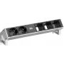BACHMANN DESK2 2xCEE7/3 3xABD Edelstahl lackiert (902.4860)
