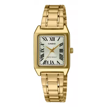CASIO LTP-V007G-9BUDF Damen analoguhr, gold