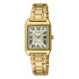 CASIO LTP-V007G-9BUDF Damen analoguhr, gold