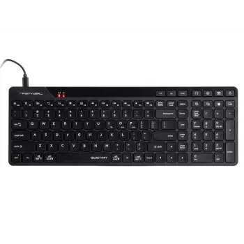 A4Tech Fstyler FBK27C kabellose mechanische Gaming-Tastatur, schwarz