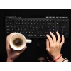 A4Tech Fstyler FBK27C kabellose mechanische Gaming-Tastatur, schwarz
