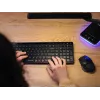 A4Tech Fstyler FBK27C kabellose mechanische Gaming-Tastatur, schwarz