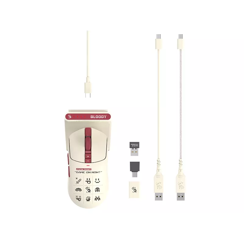 A4Tech 47743 Bloody R72 Ultra Duo Pixels Rot