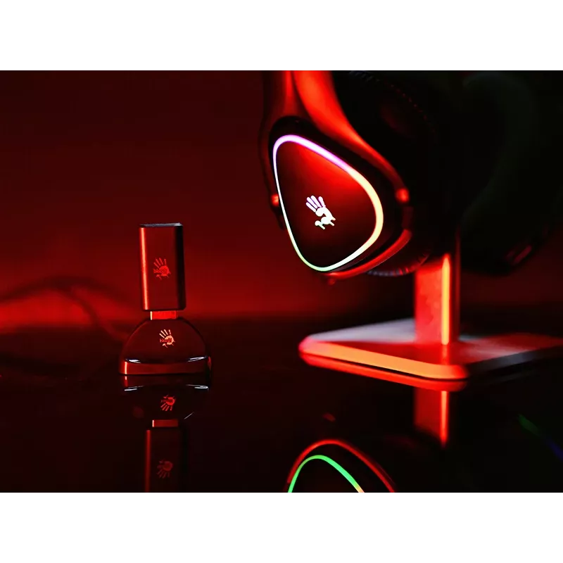 A4Tech 47751 Bloody MR710 RGB Gaming Wireless Headset, Schwarz