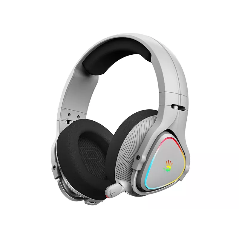 A4Tech 47752 Bloody MR710 RGB Gaming Wireless Headset, Grau