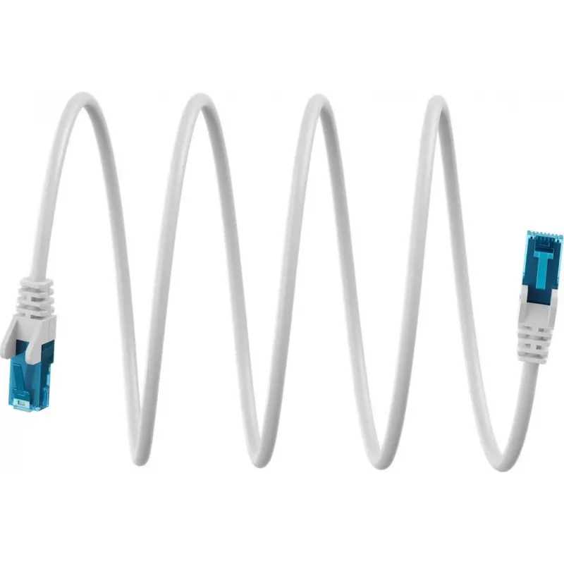 Goobay Ultra-Flexibles CAT 6A Patchkabel U/UTP, Weiß (79197)